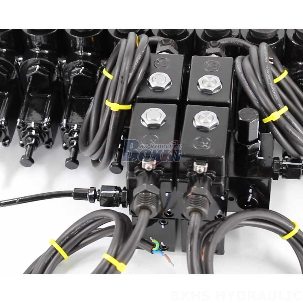 Durable Manual & Electro-hydraulic DCV150-10-NPT Spool Valve Solutions detail image